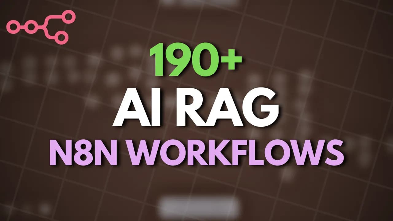 199+ AI RAG Workflows