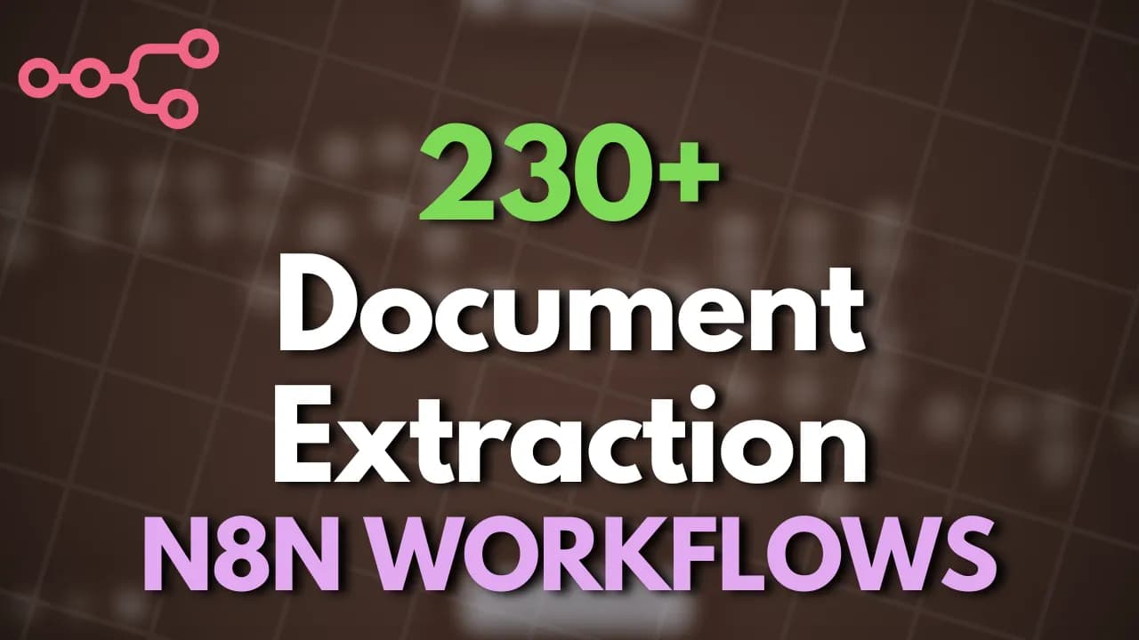 238+ Document Extraction Workflows