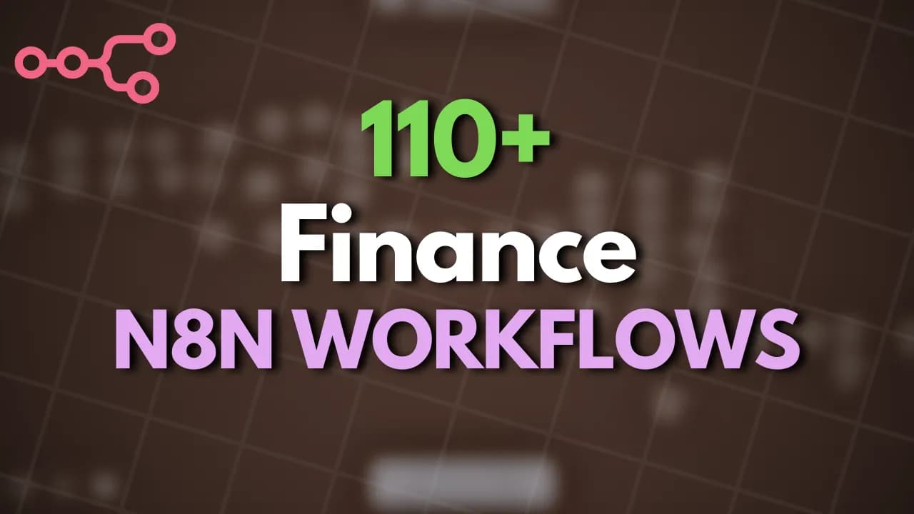 114+ Finance Workflows