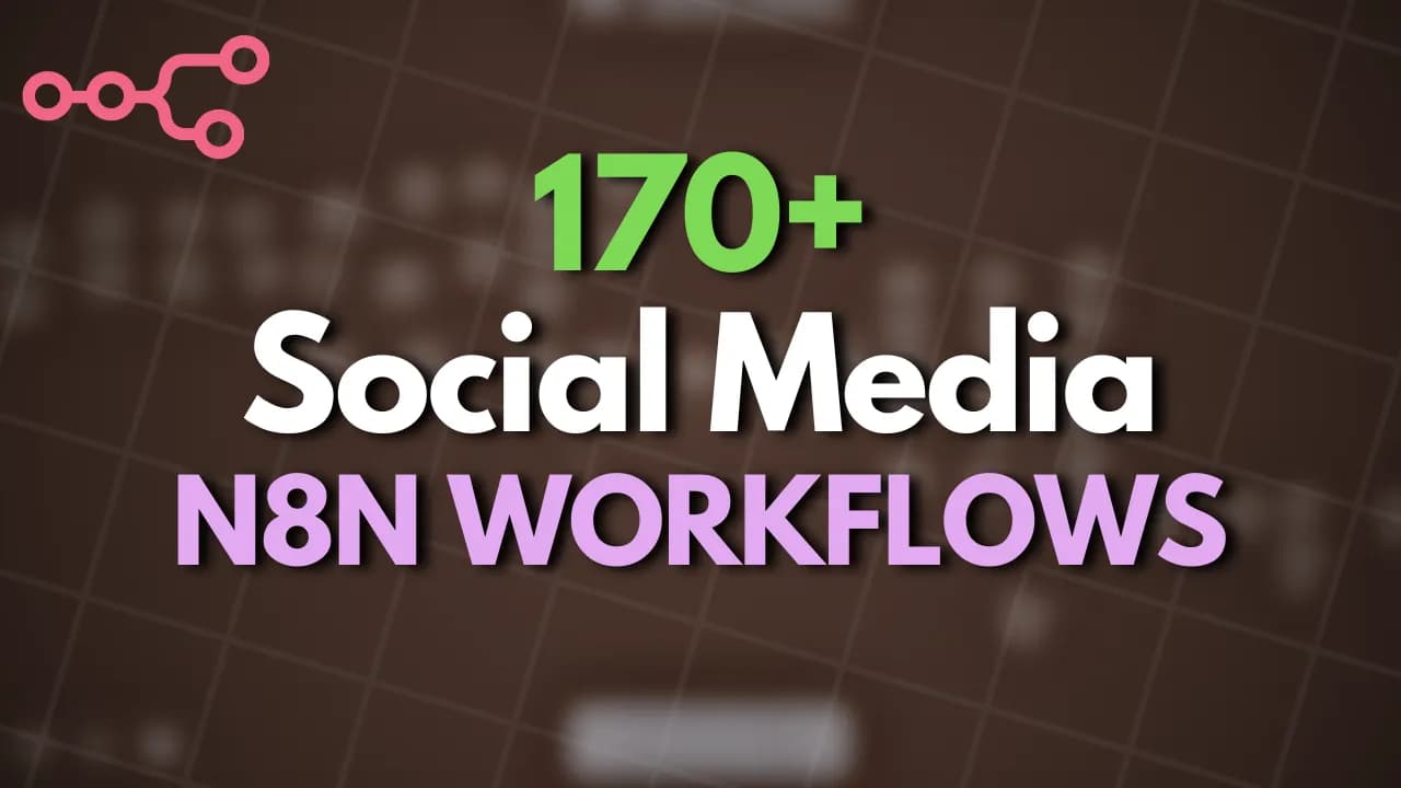 180+ Social Media Workflows