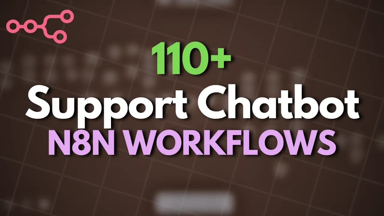 113+ Support Chatbot Workflows